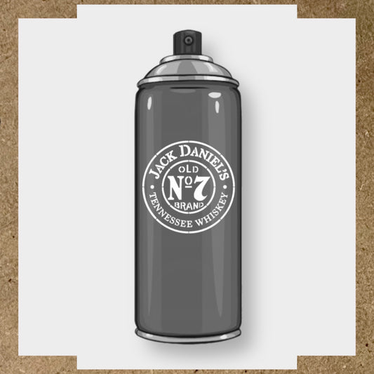 Stickers JACK DANIEL pour bombe de peinture (1)
