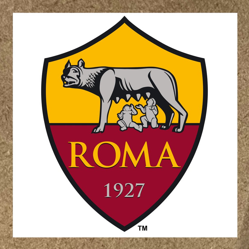 Sticker AS Roma logo AS Roma avec louve emblématique