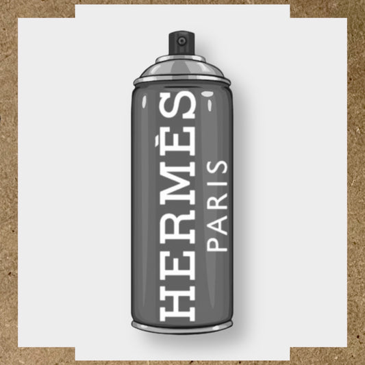Stickers HERMÈS pour bombe de peinture (1)