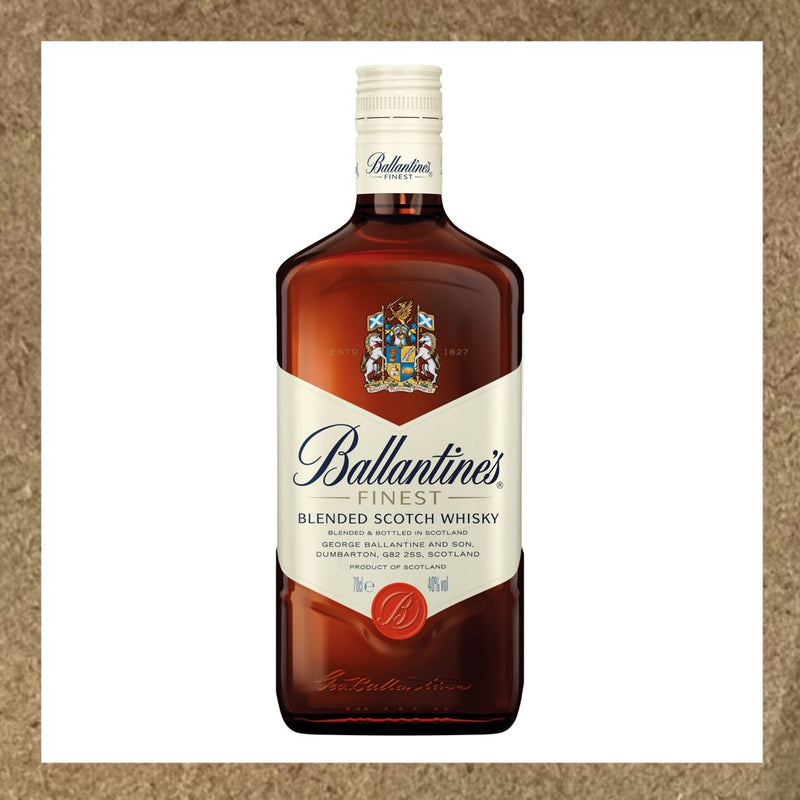 Sticker Ballantines bouteille