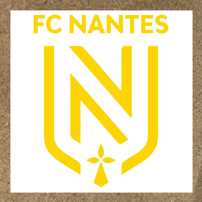 Sticker Nantes logo FC Nantes jaune et blanc