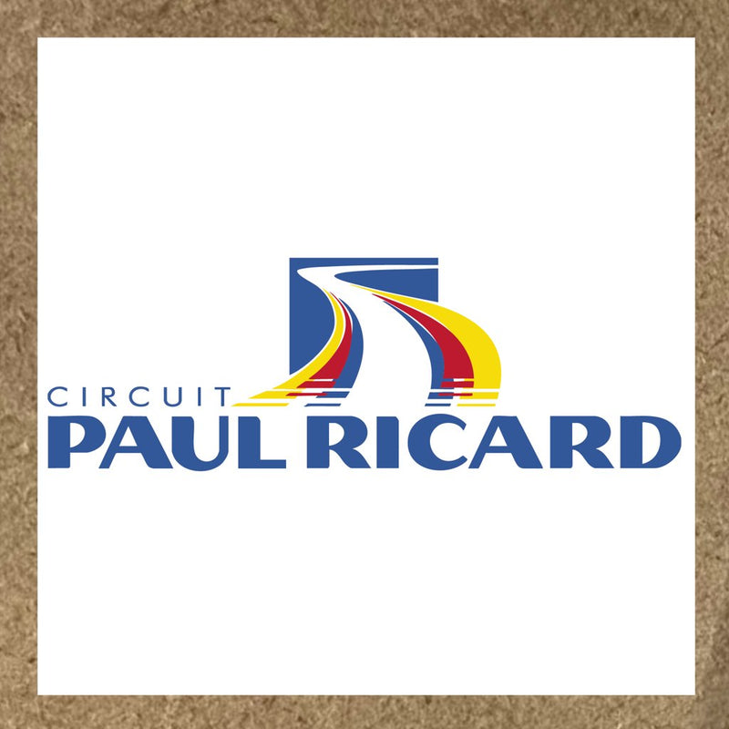 Sticker Ricard représentant le circuit Paul Ricard