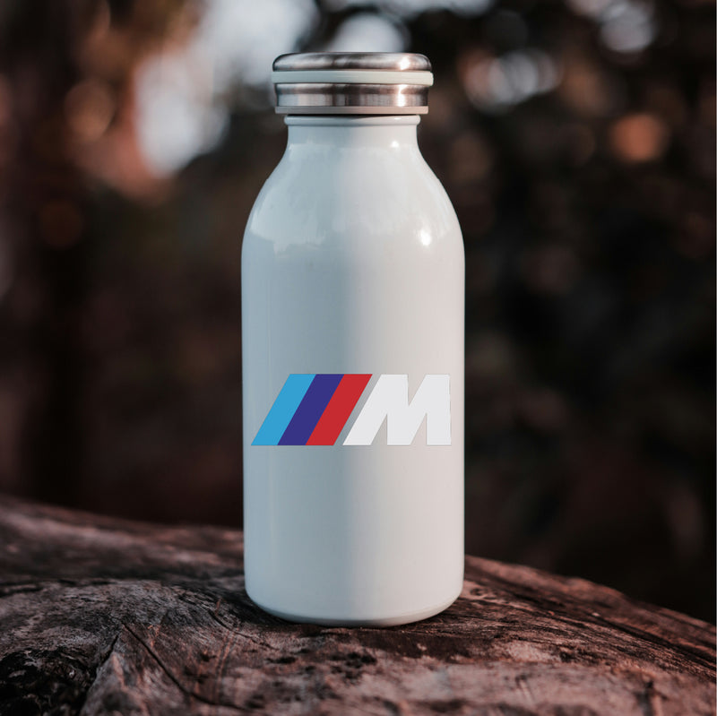 Sticker Logo BMW M Sport Gris Clair – Style Discret
