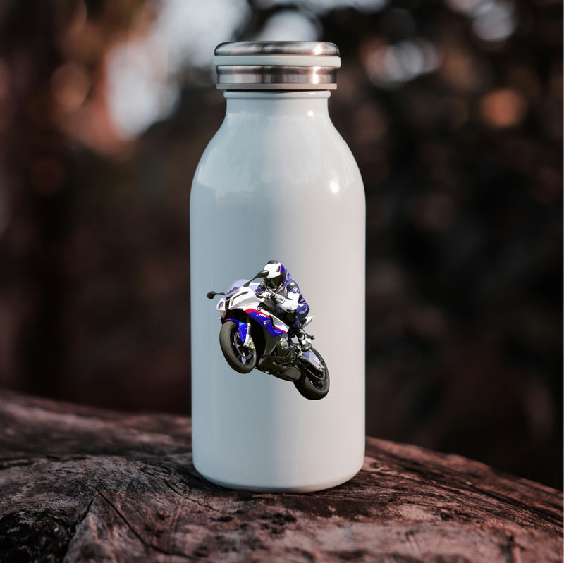 Sticker BMW S1000RR en Action – Moto Racing Dynamique