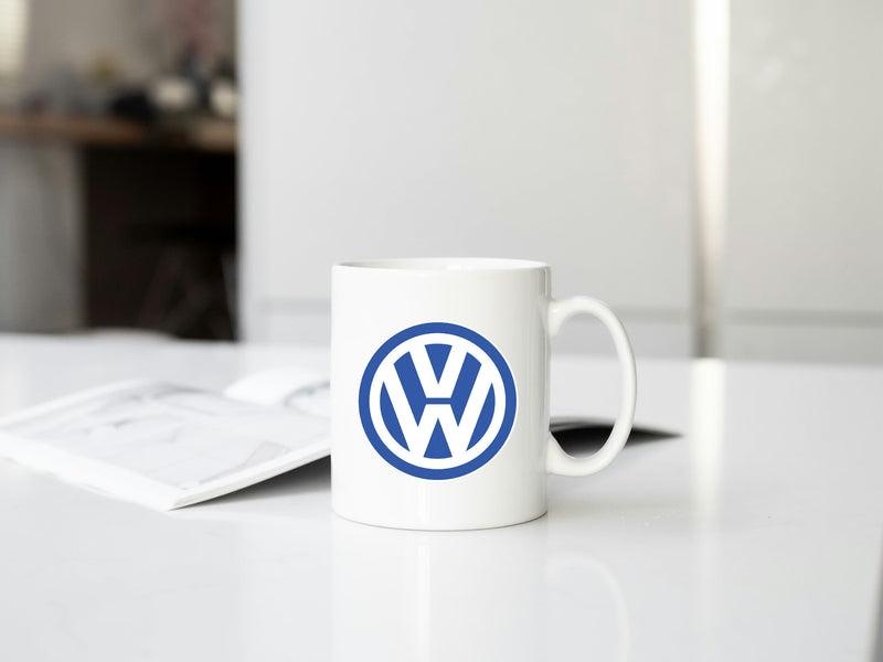 Sticker Volkswagen bleu