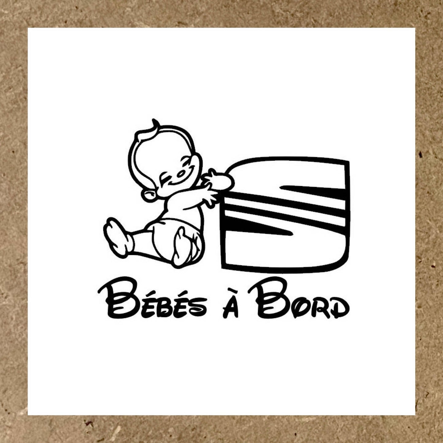 Bébé à bord SEAT