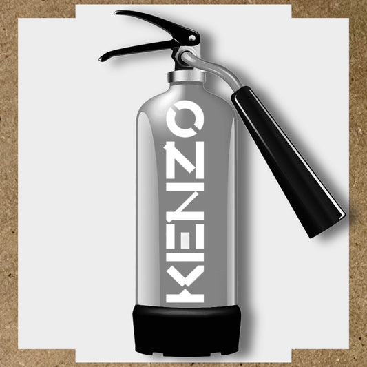 Sticker KENZO pour extincteur (1)