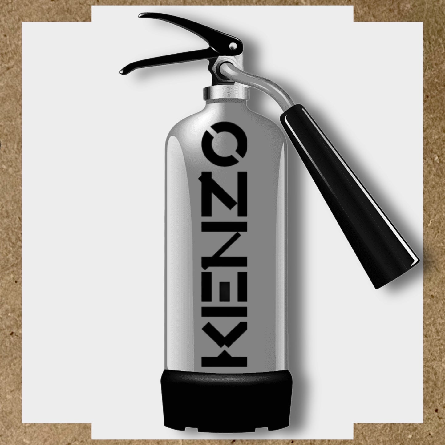 Sticker KENZO pour extincteur (1)