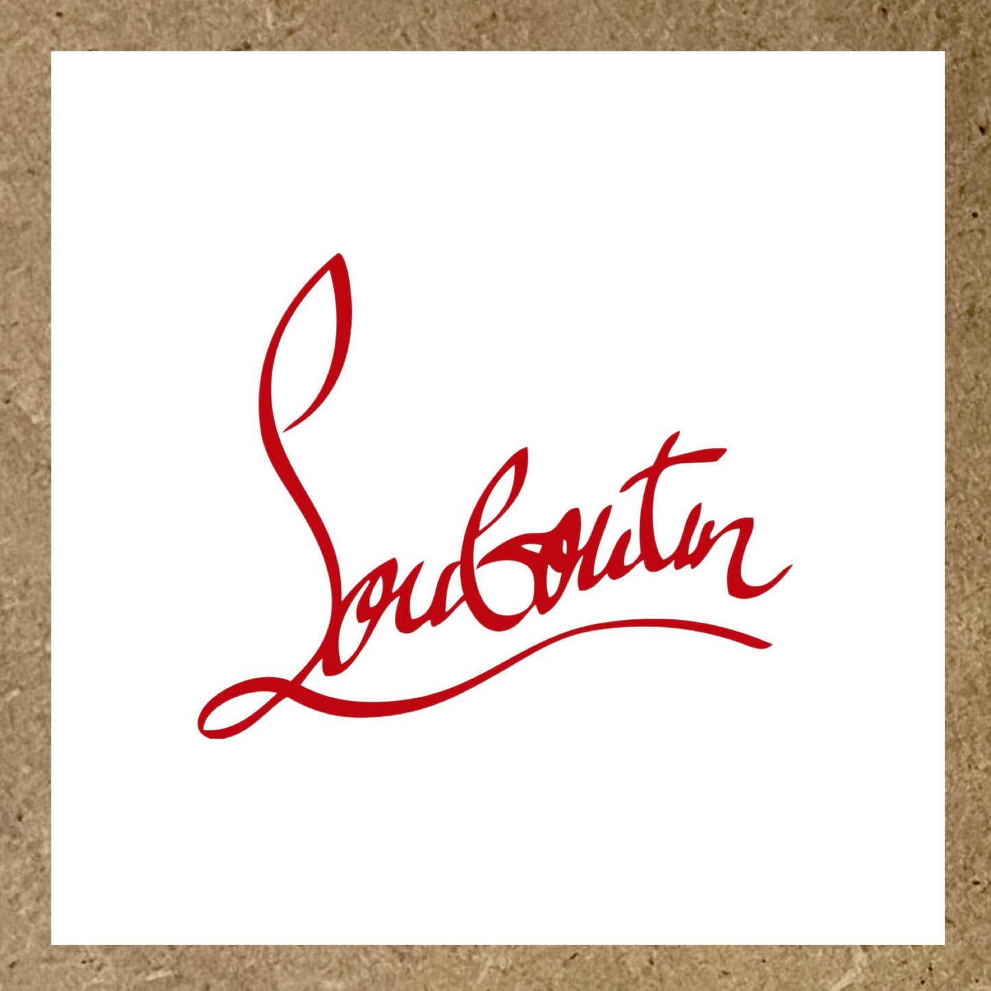 Sticker LOUBOUTIN (1)