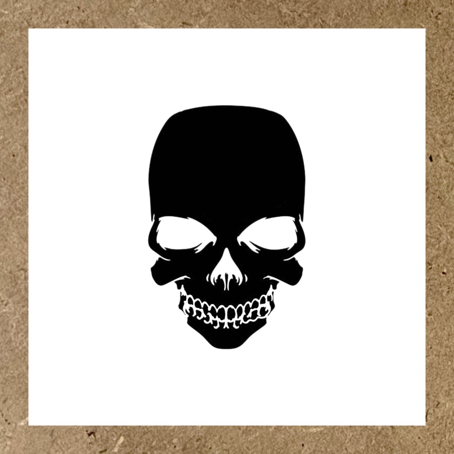Sticker CRÂNE HALLOWEEN