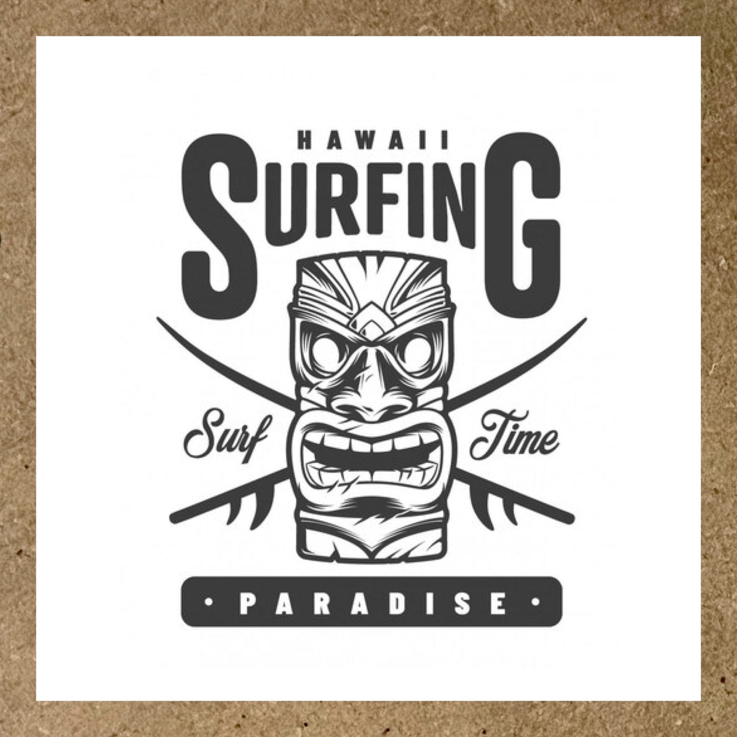 Stickers « Hawaï Surf Time »