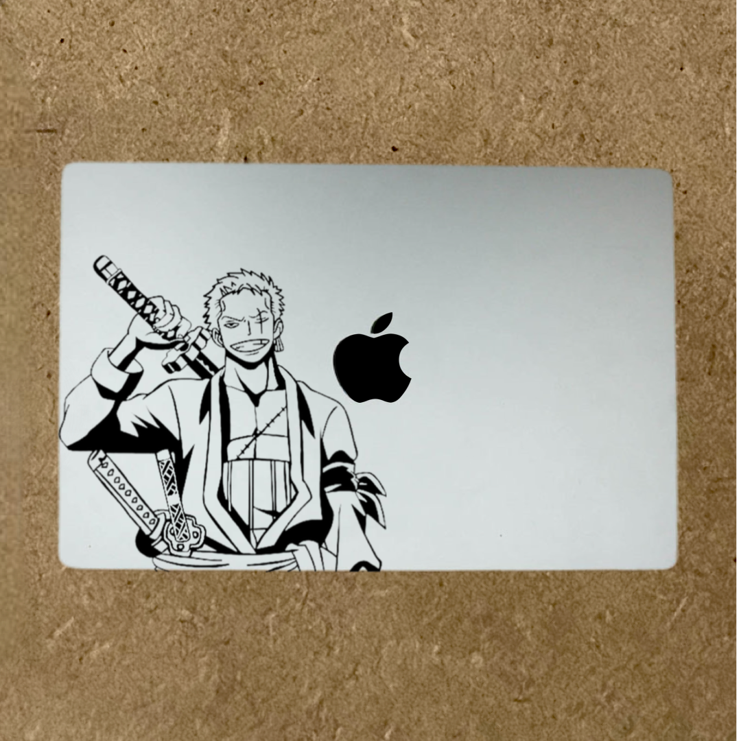 Stickers MacBook Zoro
