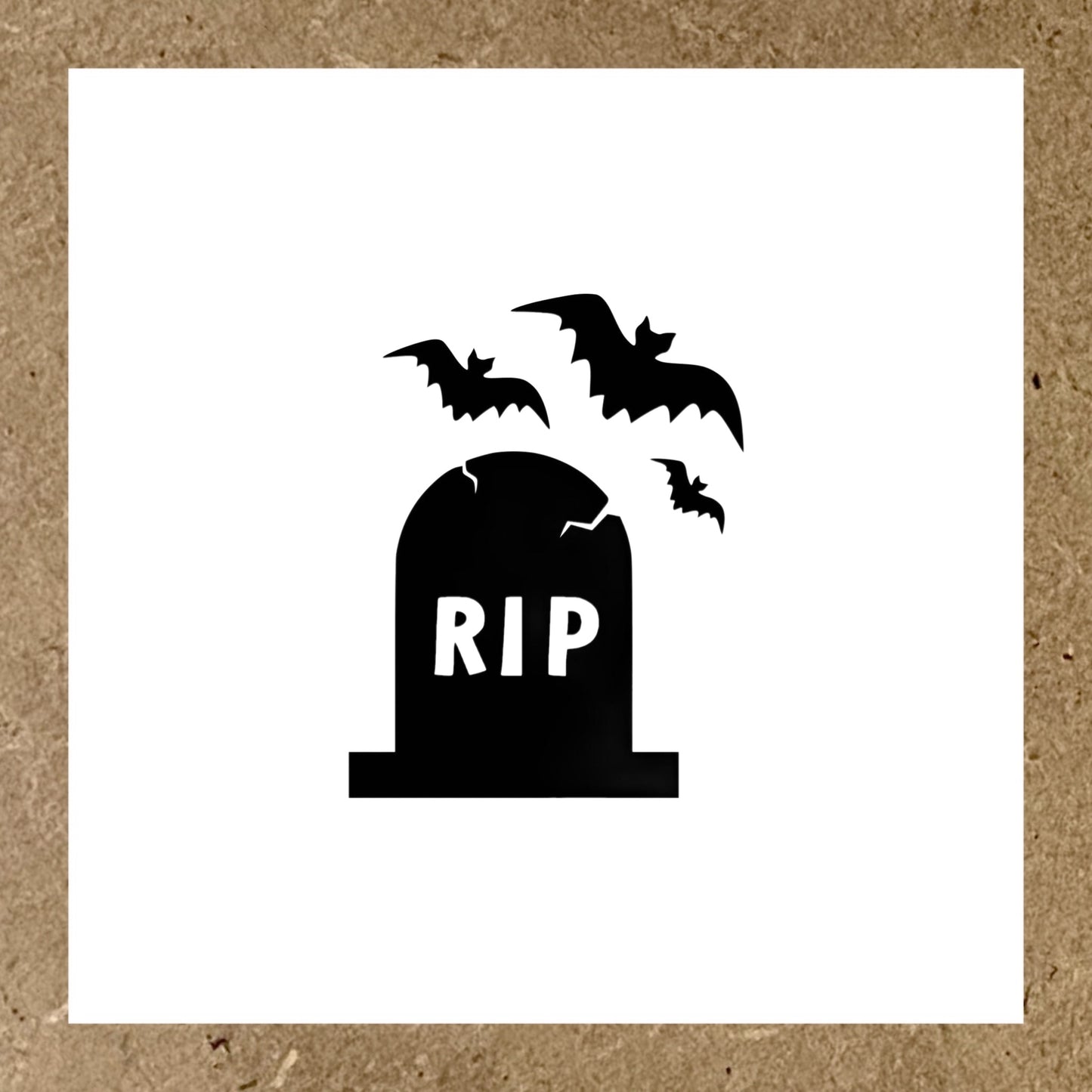 Sticker TOMBE RIP HALLOWEEN
