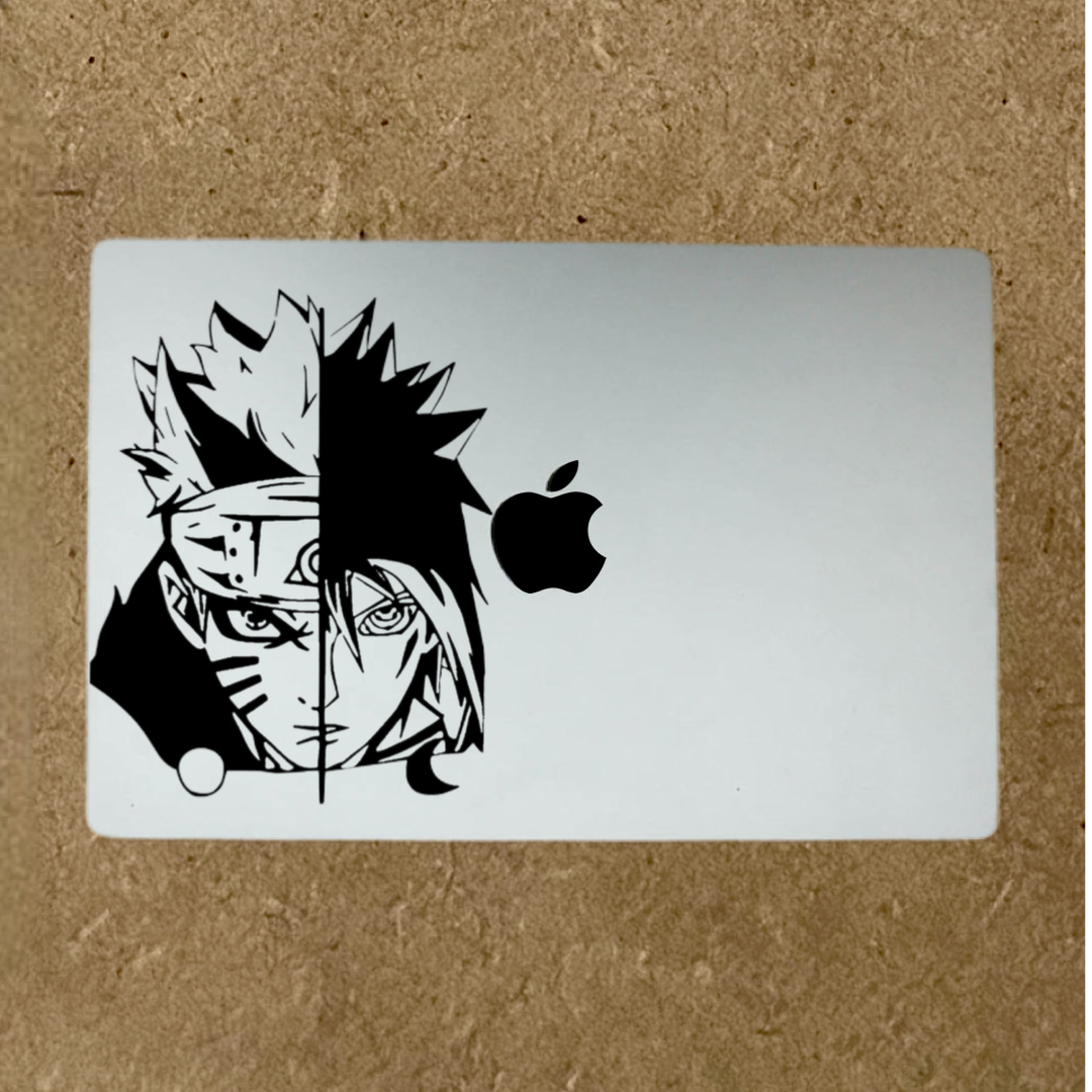 Stickers MacBook Naruto X Sasuke
