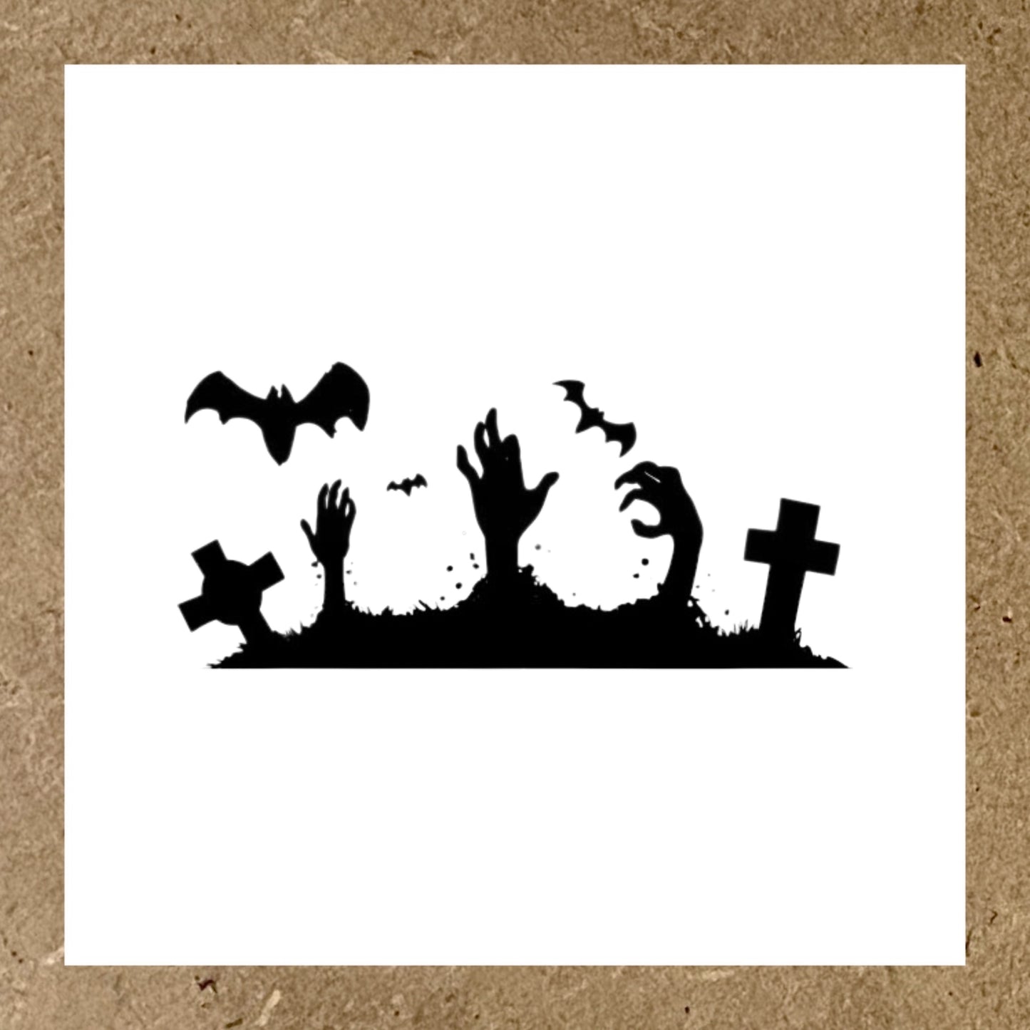 Sticker ZOMBIE HALLOWEEN