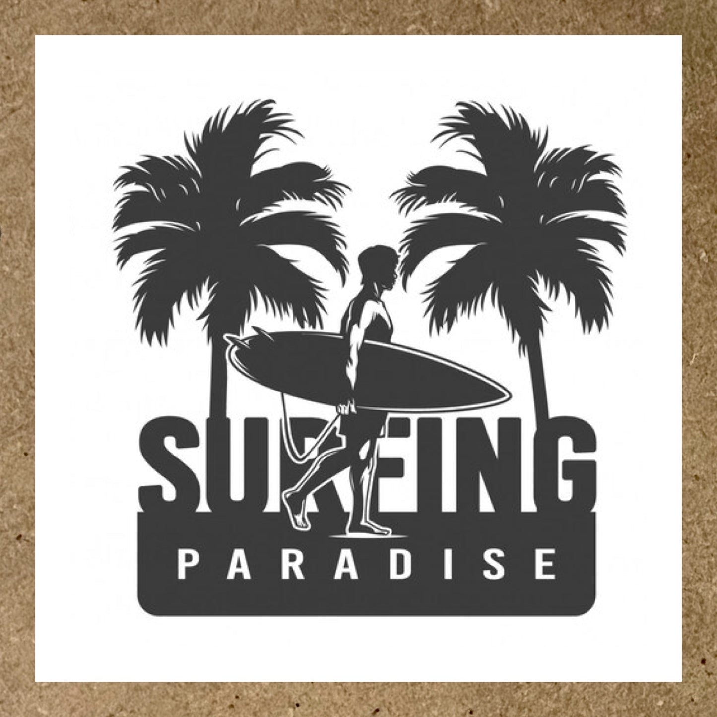 Stickers « Surfing Paradise»
