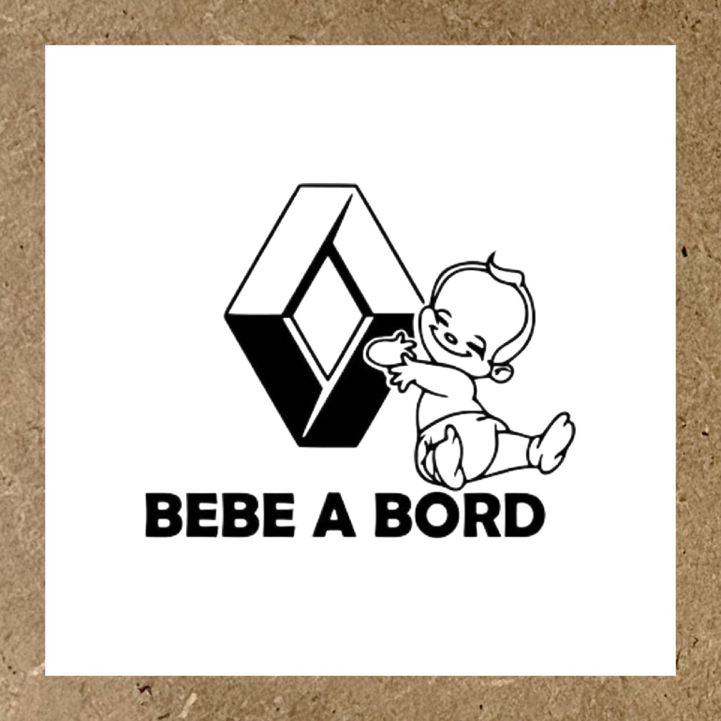 Bébé à bord Renault