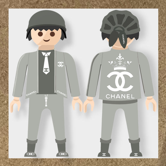 Kit 12 Stickers CHANEL pour PlayMobil (2)