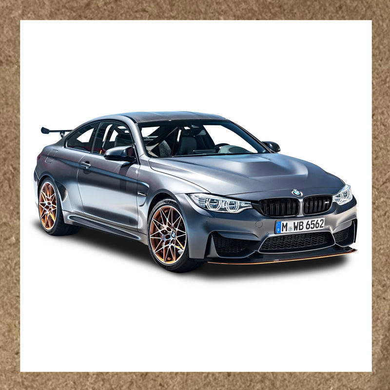Sticker BMW M4 GTS / préparée (jantes cuivre)