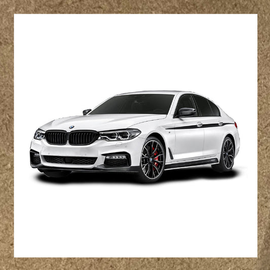 Sticker BMW Série 5 M Sport (blanche)