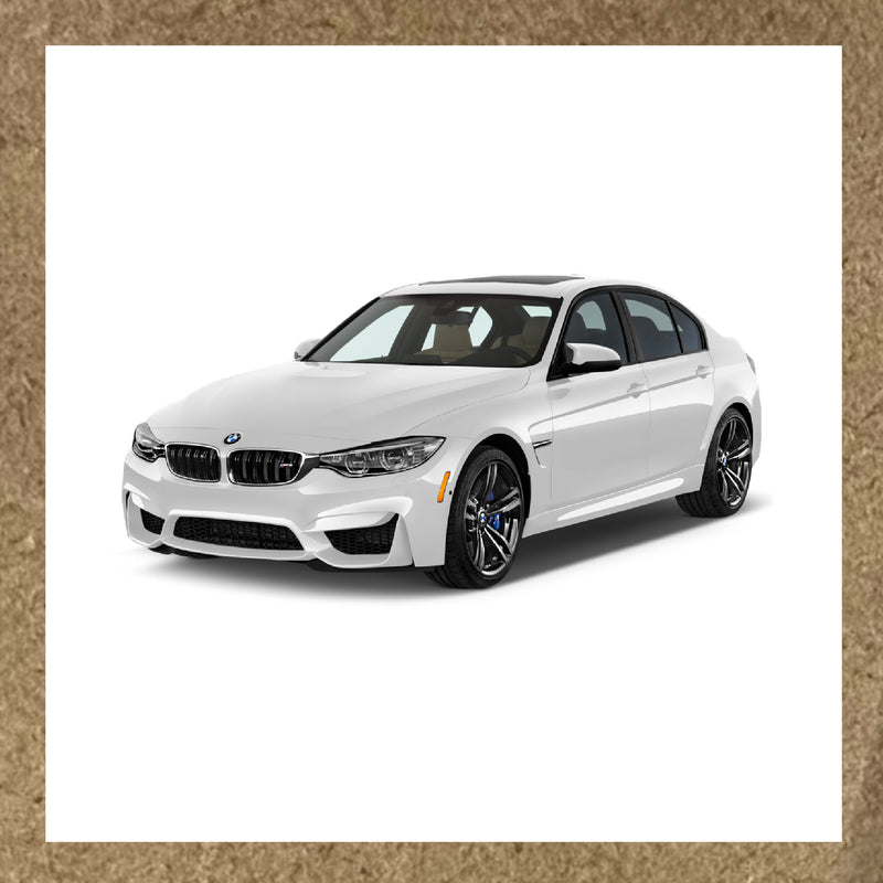 Sticker BMW M3 berline (blanche)
