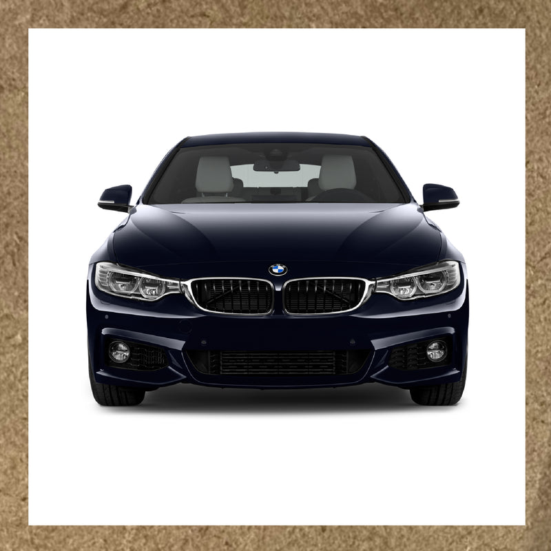 Sticker BMW Série 4 Bleu Nuit – Vue Avant Sport Élégante