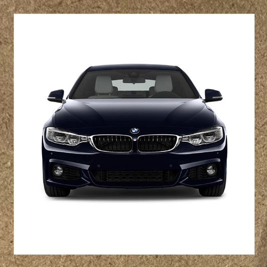Sticker BMW Série 4 Bleu Nuit – Vue Avant Sport Élégante