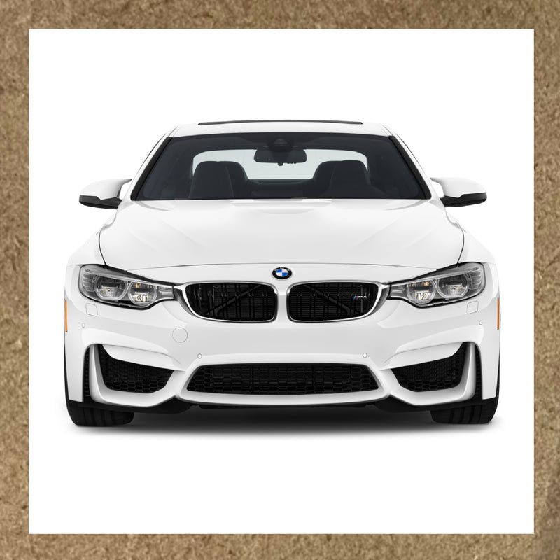 Sticker BMW M4 Blanc – Coupé Sport Haute Performance