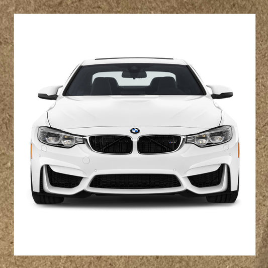 Sticker BMW M4 Blanc – Coupé Sport Haute Performance
