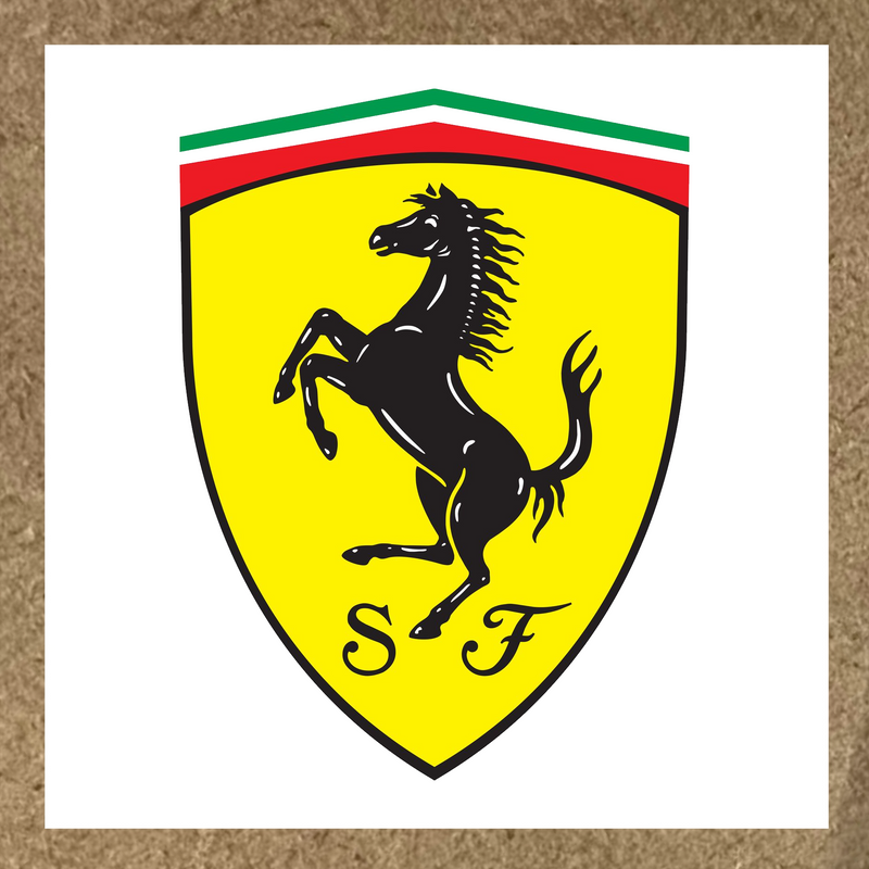 Sticker Ferrari emblème