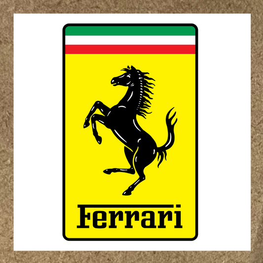 Sticker Ferrari logo