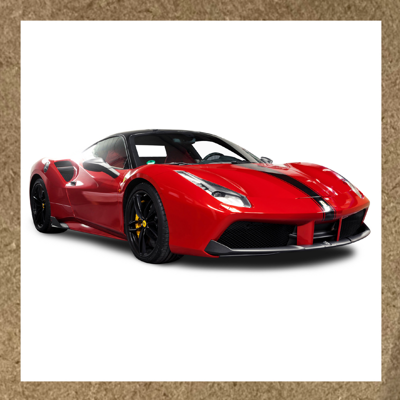 Sticker Ferrari 488 GTB latérale