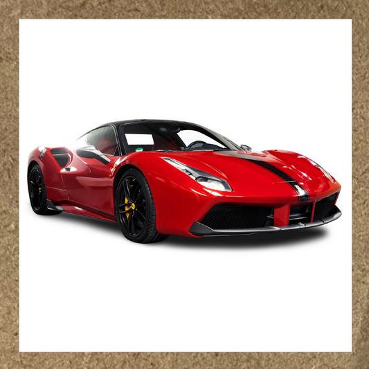 Sticker Ferrari 488 GTB latérale