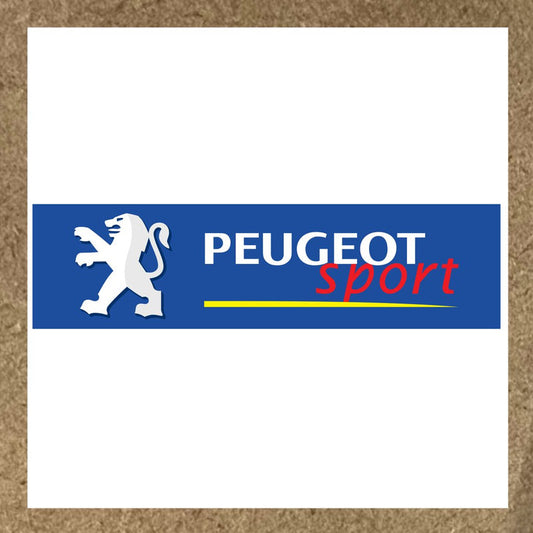 Sticker Peugeot sport