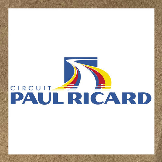 Sticker Ricard représentant le circuit Paul Ricard