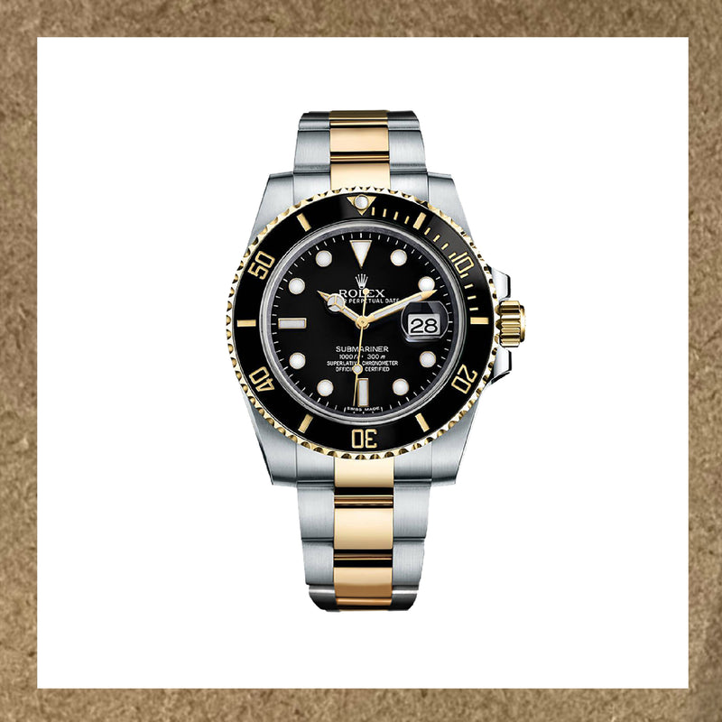 Sticker Rolex Submariner Date Argent