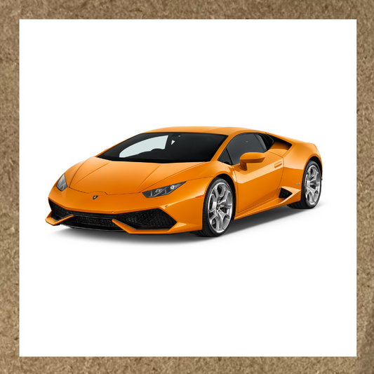 Sticker Lamborghini Huracán orange