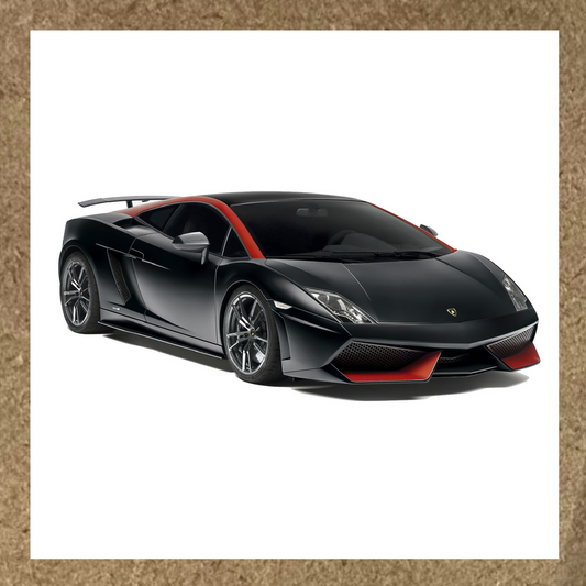 Sticker Lamborghini Gallardo noir