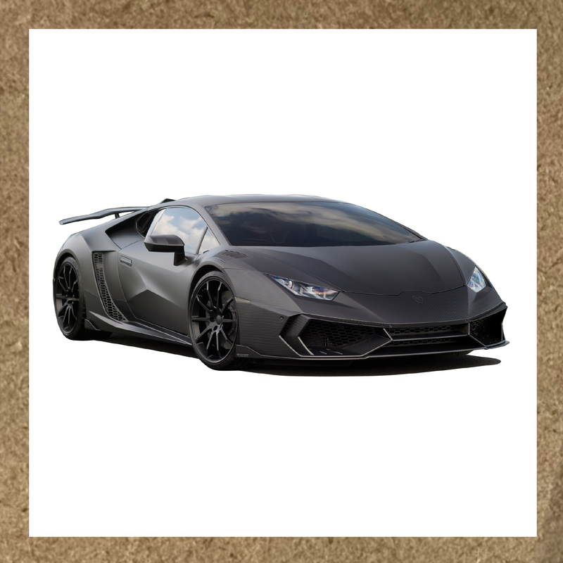 Sticker Lamborghini Huracán noir