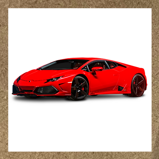 Sticker Lamborghini Huracán rouge