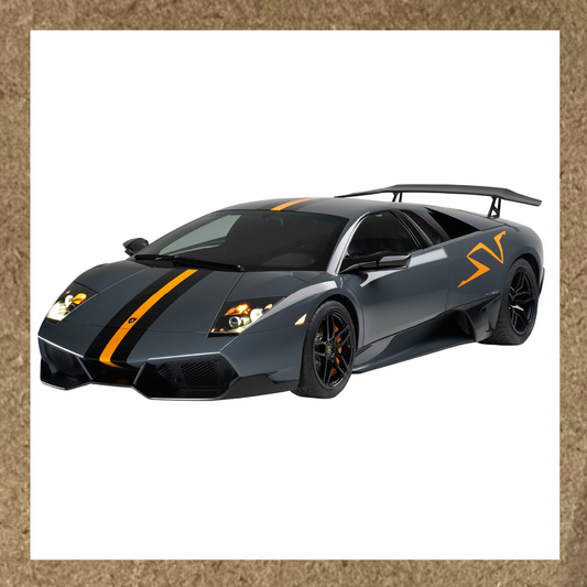 Sticker Lamborghini Murciélago noir