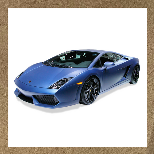 Sticker Lamborghini Gallardo bleu