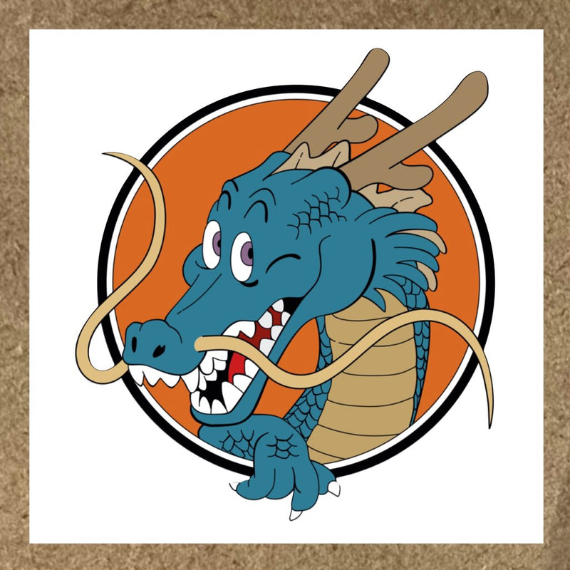 Sticker Dragon Ball Z dragon sheyron souriant