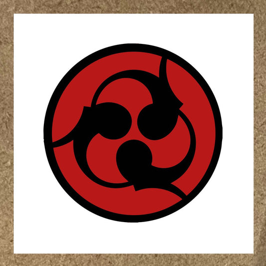 Sticker Naruto avec Sharingan