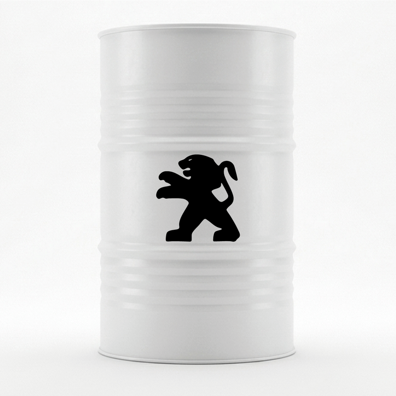 stickers sur baril fond blanc