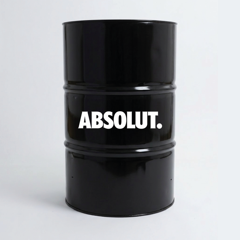 Kit de 2 stickers Absolut logo pour personnaliser votre baril