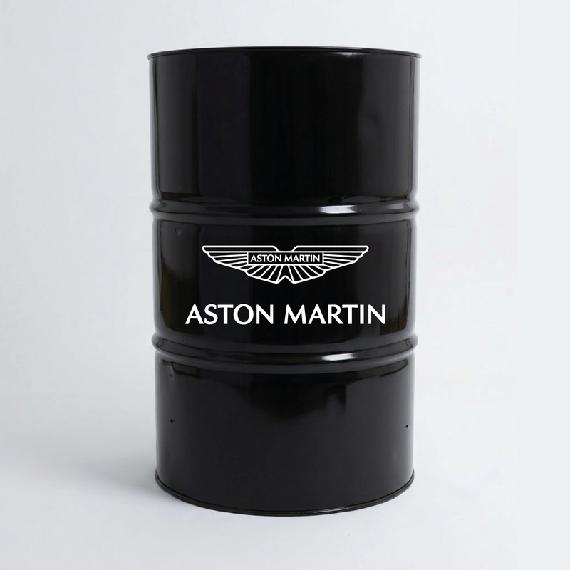 Kit de 2 stickers Aston Martin logo pour baril décoratif