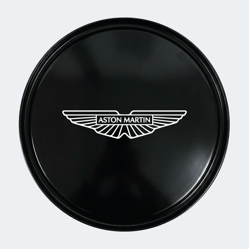 Kit de 2 stickers Aston Martin logo pour baril décoratif