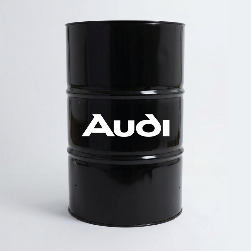Kit de 2 stickers Audi logo pour baril décoratif