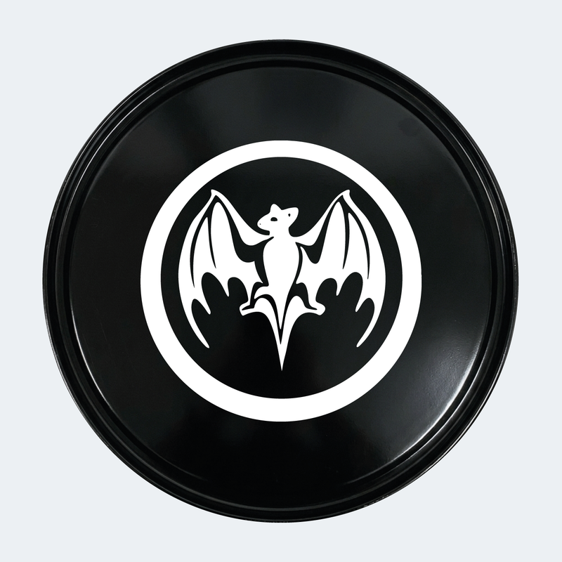 Kit de 2 stickers Bacardi logo pour baril décoratif